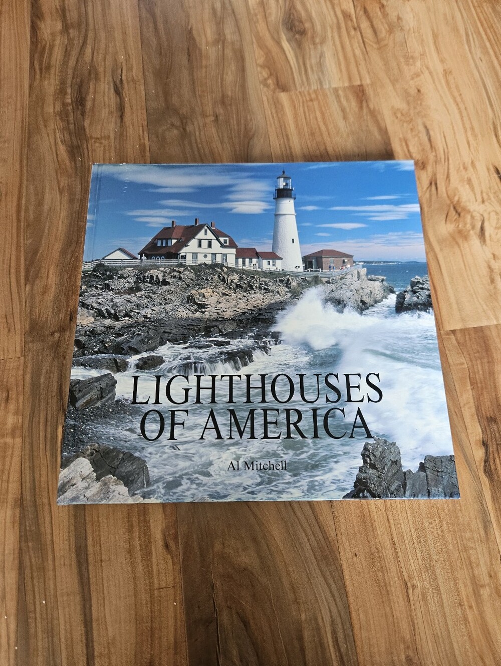 Lighthouses of America Coffee Table Book - Blue Cover